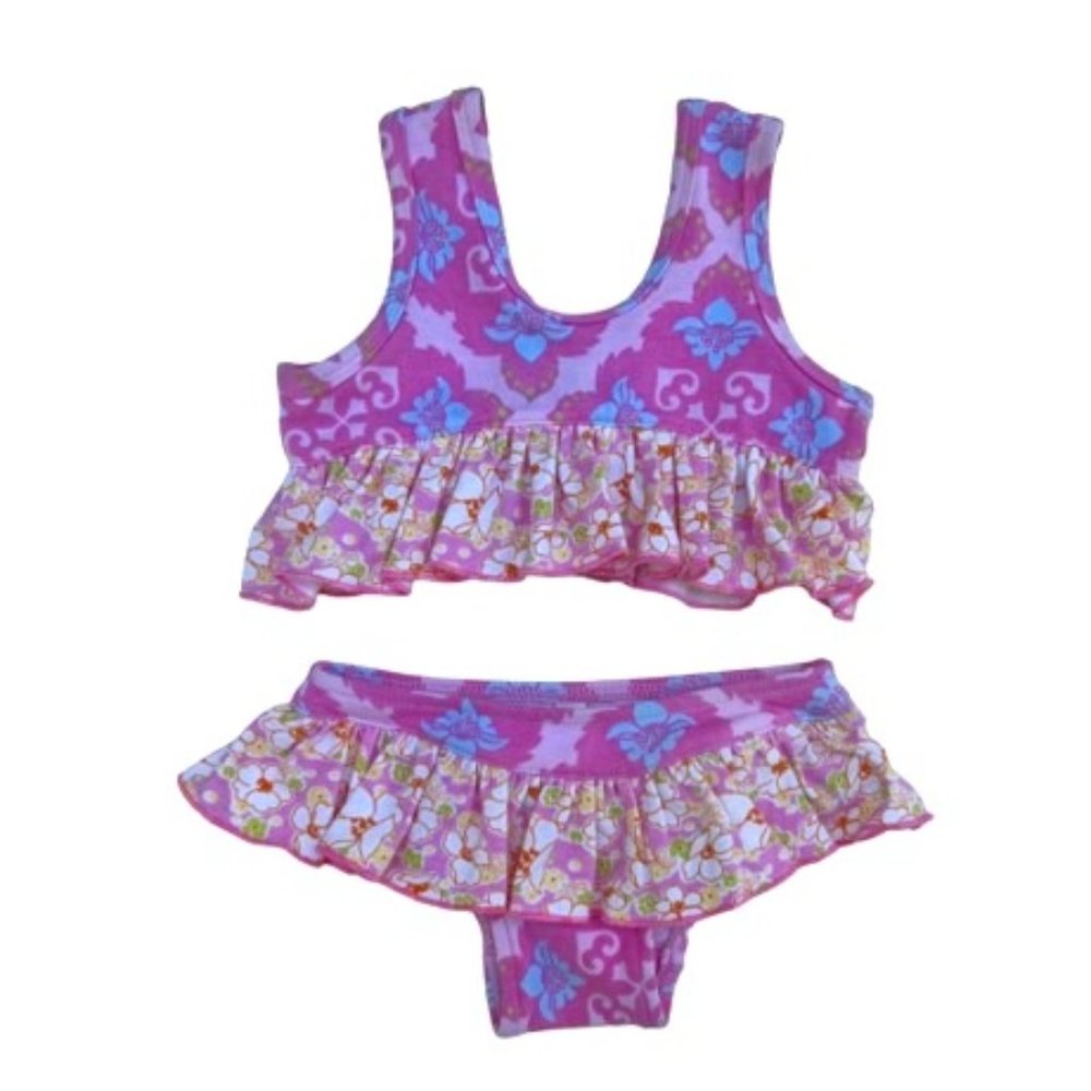 Baby Lulu Two Piece Swim Bathing Suit Erin Murphy Toddler 12M